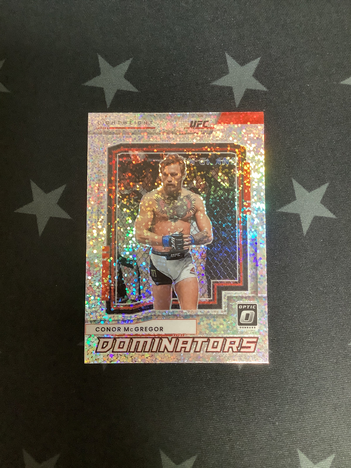 2022 Panini Donruss Optic UFC Conor McGregor #2 Dominators Sparkle Prizm