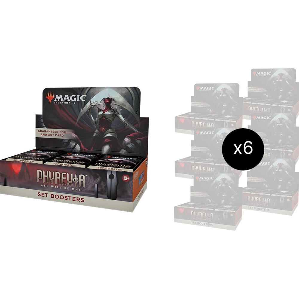 Magic The Gathering Glory to Phyrexia Set Booster 6 Box Case