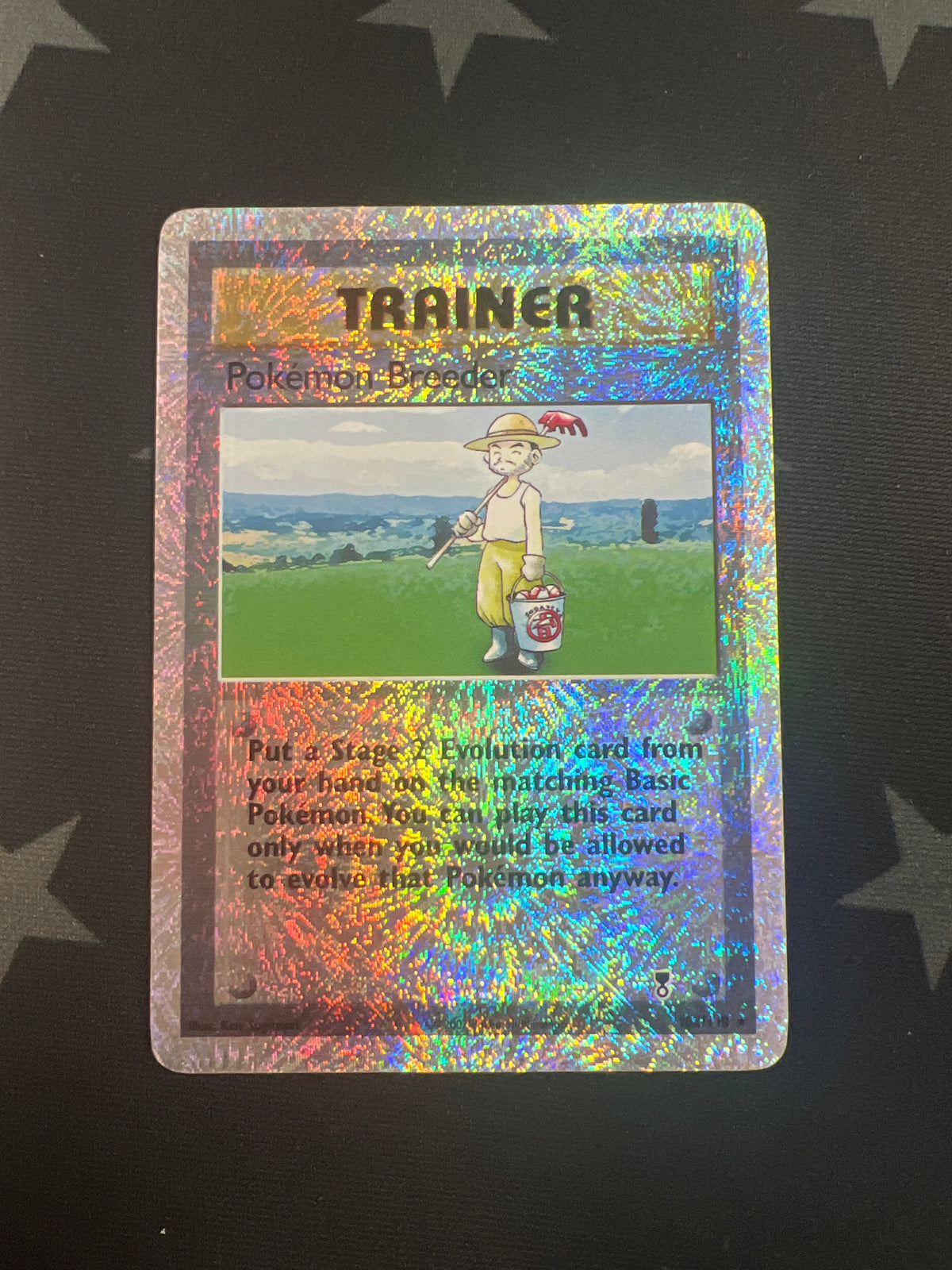 Pokemon Breeder Pokemon Card (Legendary Collection 102/110) Reverse Holo