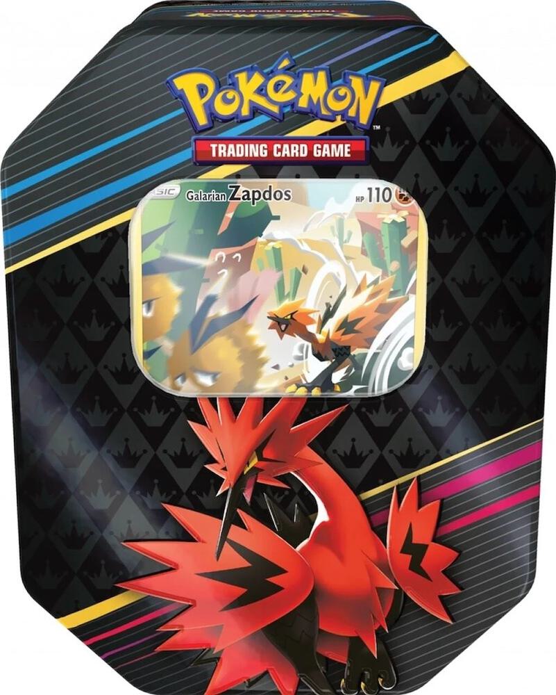 Pokemon Crown Zenith Tin (Galarian Zapdos)