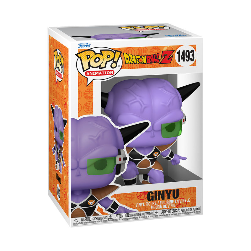 Ginyu Funko Pop Dragon Ball Z 1493 W/ Protector