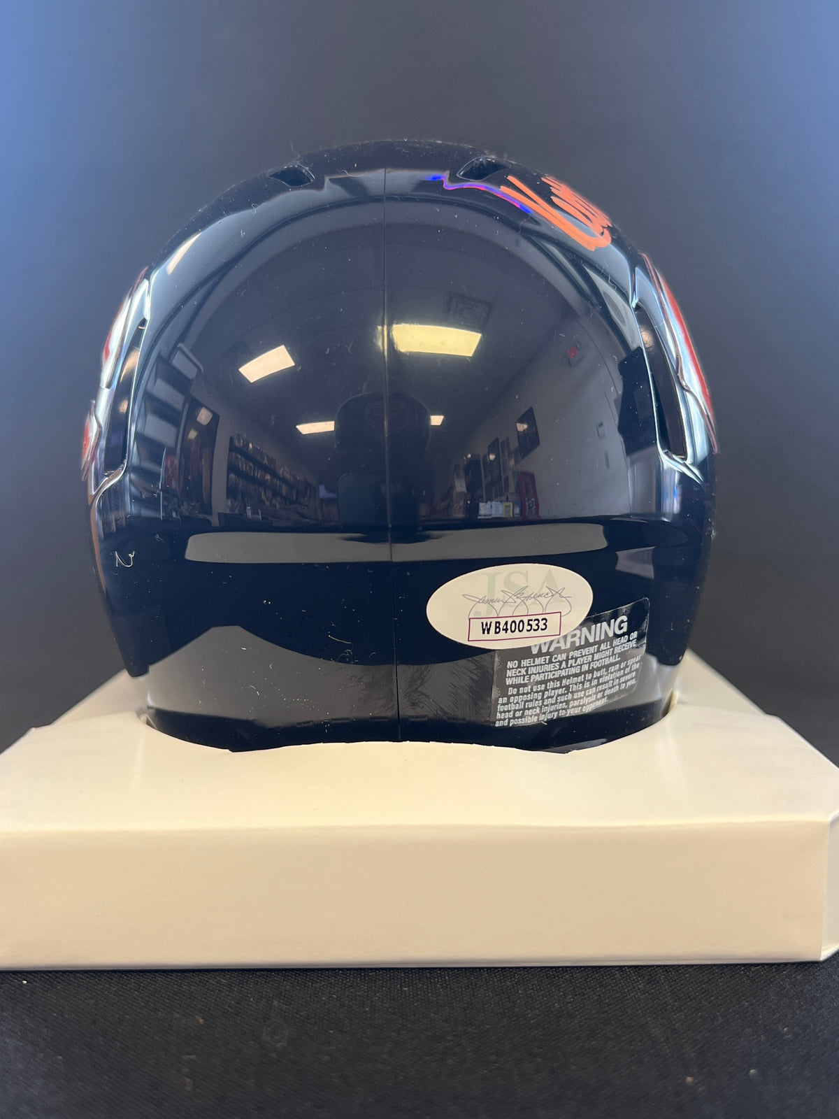 Keith Van Horne &quot;SB XX&quot; Signed Riddell Mini Helmet - JSA Certified