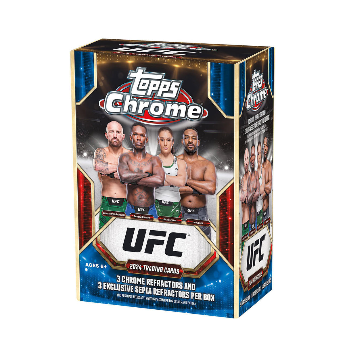 2024 Topps Chrome UFC 40 Blaster Box Case