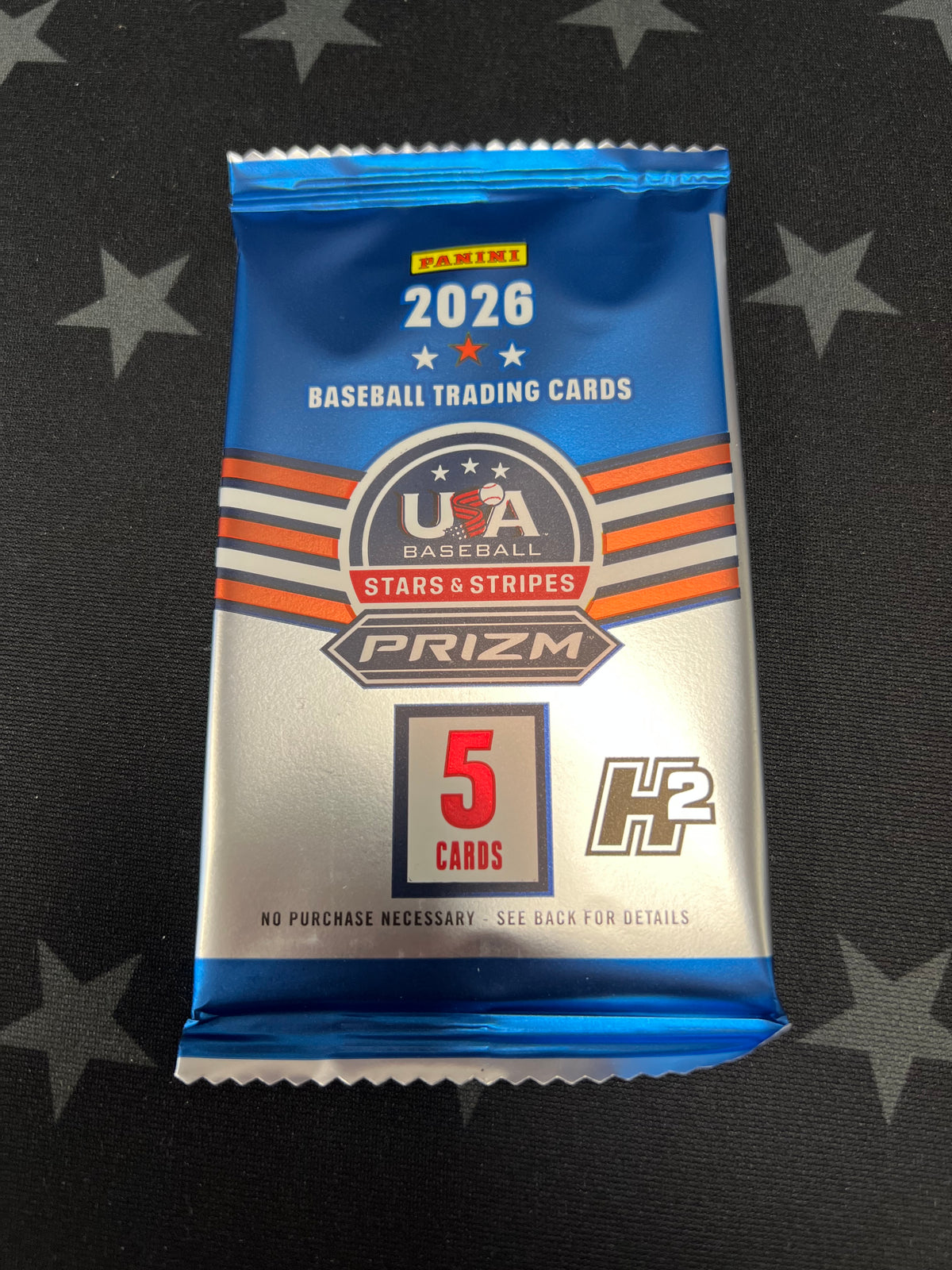 2026 Panini USA Stars & Stripes Prizm Baseball H2 Pick Your Pack