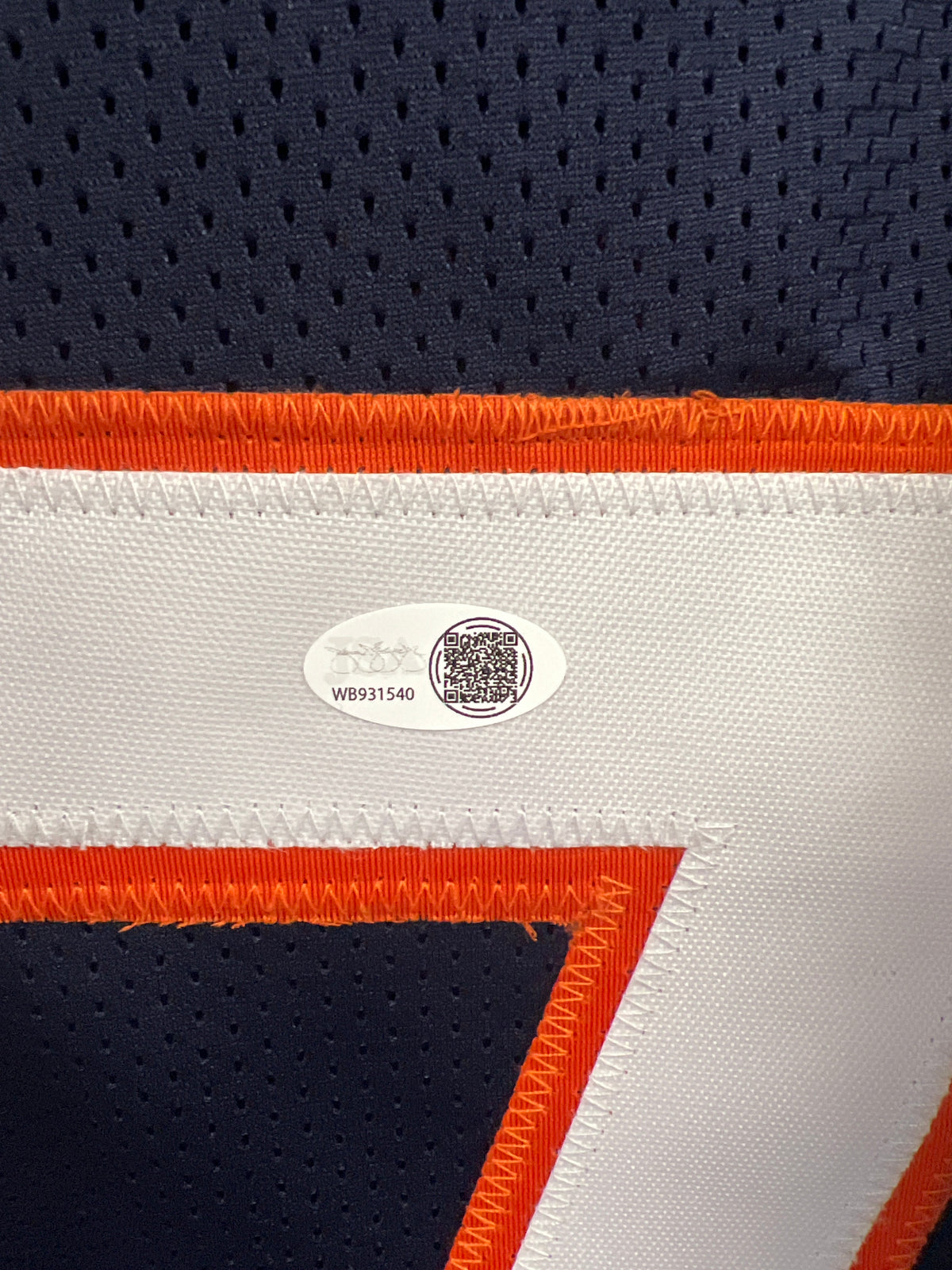Tom Thayer &quot;SB XX&quot; Signed Custom Bears Jersey - JSA Certified
