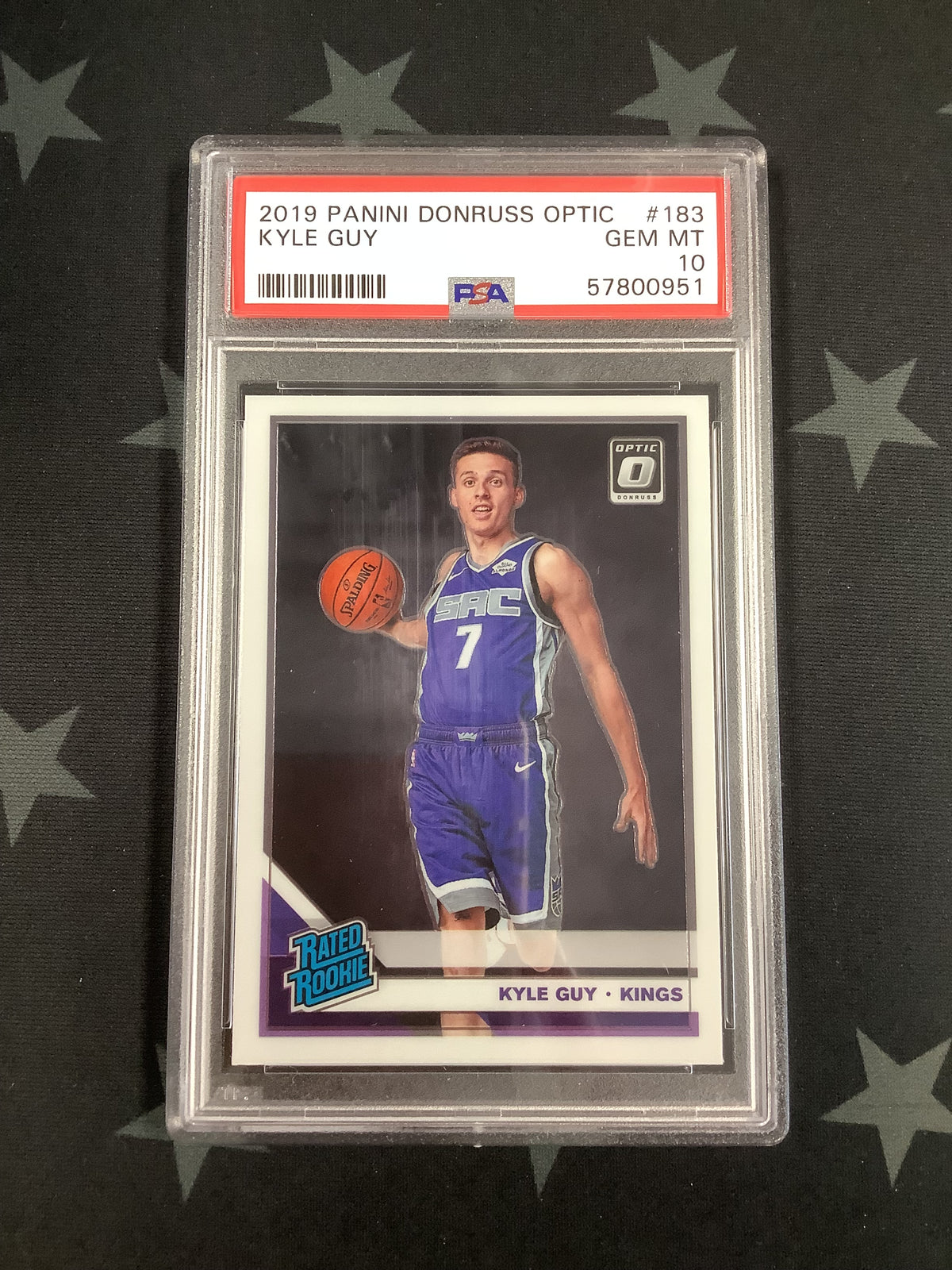 2019 PANINI DONRUSS OPTIC BASKETBALL KYLE GUY #183 PSA GEM MT 10 57800951