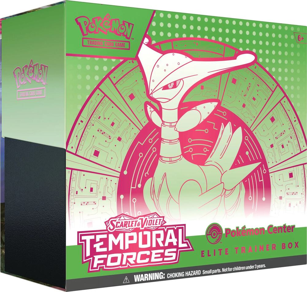 Temporal Forces (Iron Leaves) Pokemon Center Elite Trainer Box