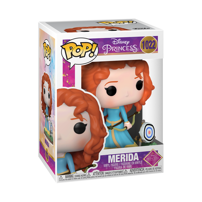 Merida Funko Pop Disney Princess 1022 W/ Protector