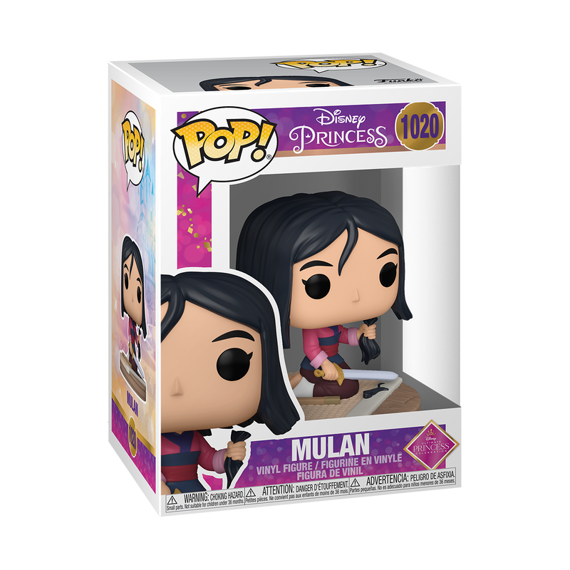 Mulan Funko Pop Disney Princess 1020 W/ Protector