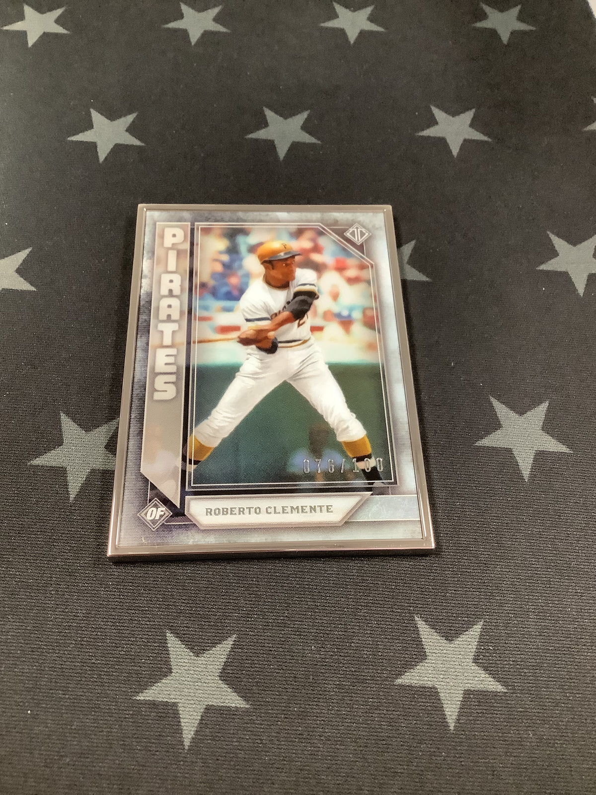 2019 ROBERTO CLEMENTE TRANSCENDENT COLLECTION BASEBALL #35 /100