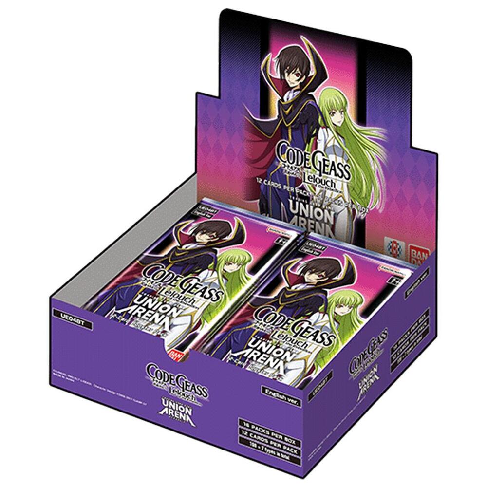 Union Arena Code Geass: LeLouch of the Rebellion Booster Box