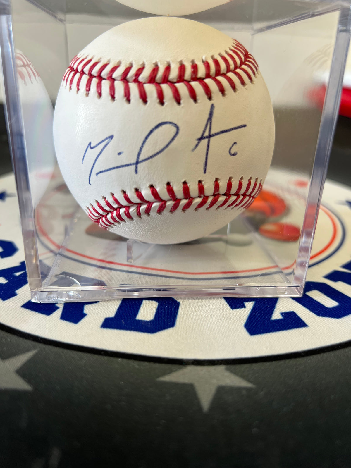 Miguel Amaya Autographed Baseball JSA COA