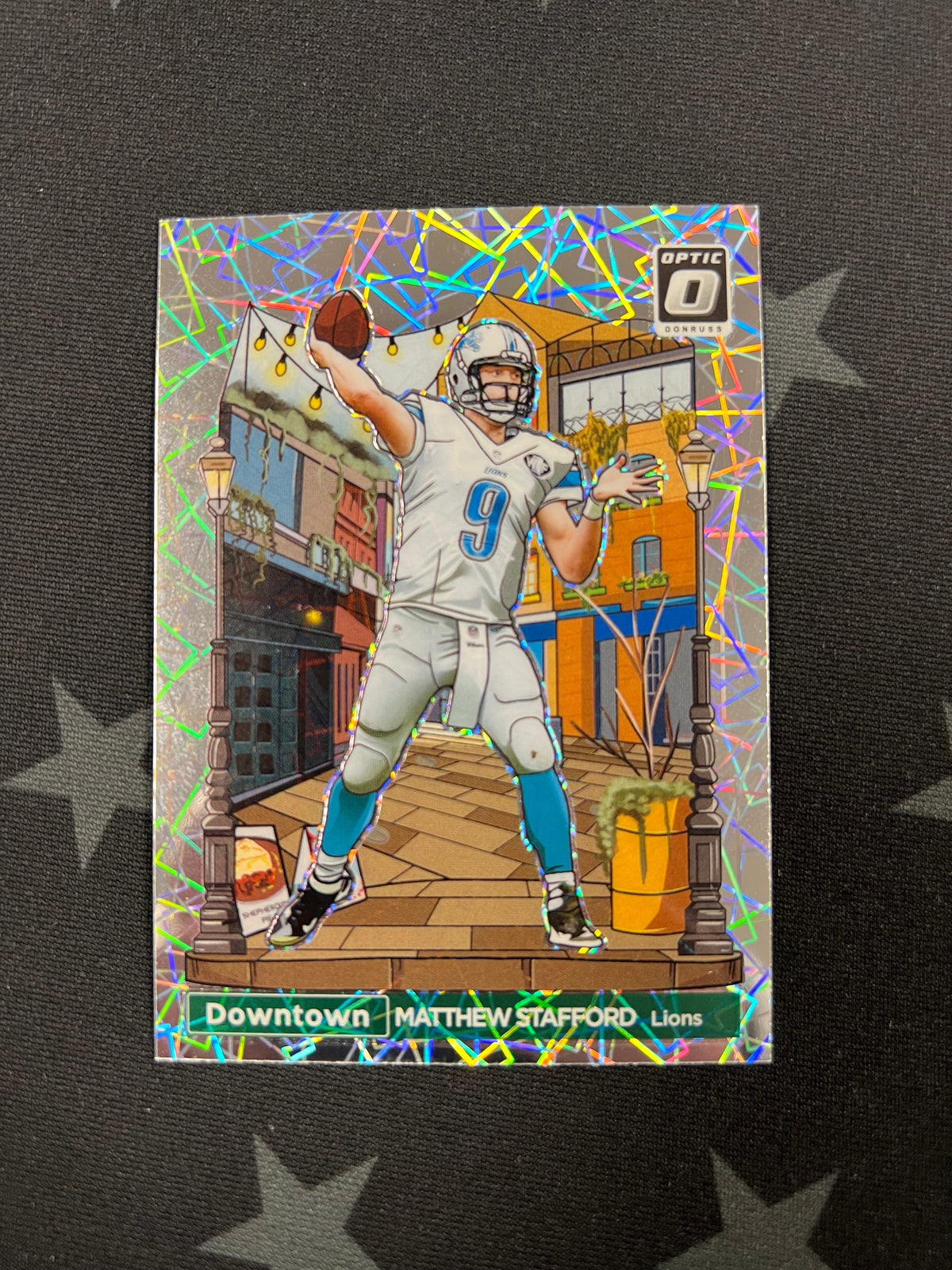 2023 PANINI DONRUSS OPTIC INTERNATIONAL DOWNTOWN #8 MATTHEW STAFFORD