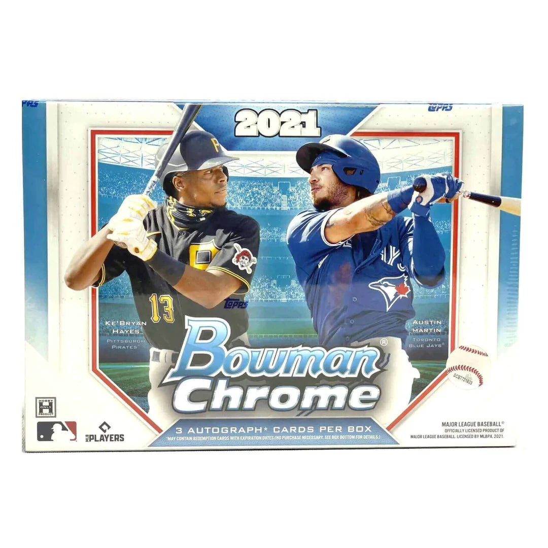 2021 Bowman Chrome Baseball HTA Box