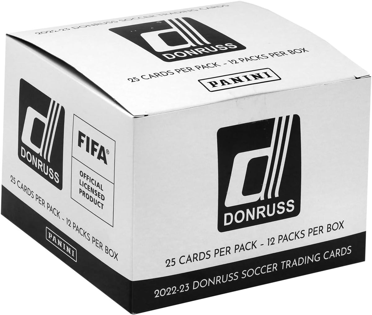 2022-23 Panini Donruss Soccer Value Pack 12 Pack Box