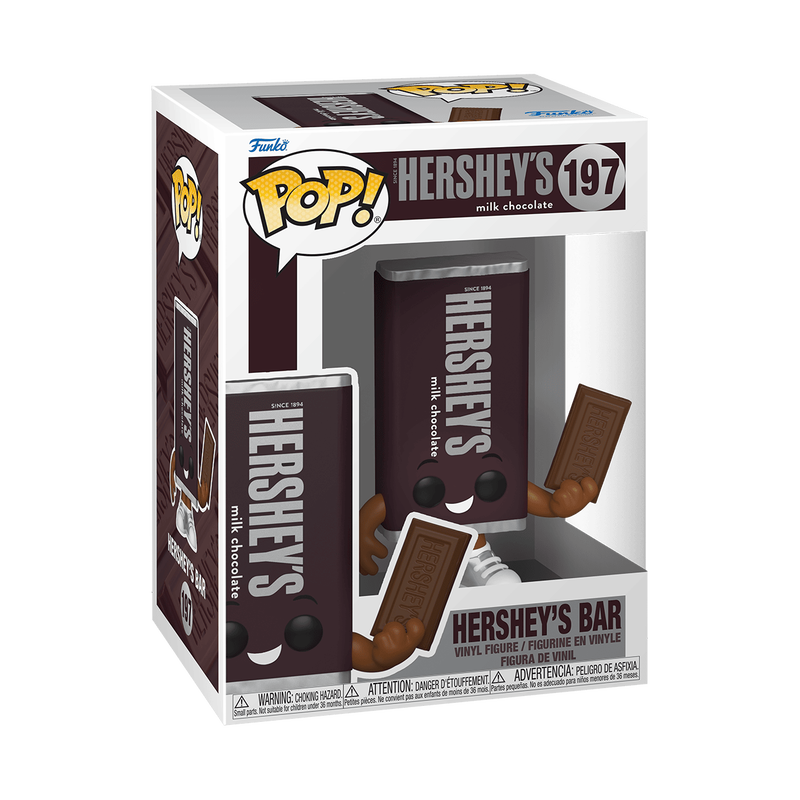 Hershey&#39;s Chocolate Bar Funko Pop 197 W/ Protector