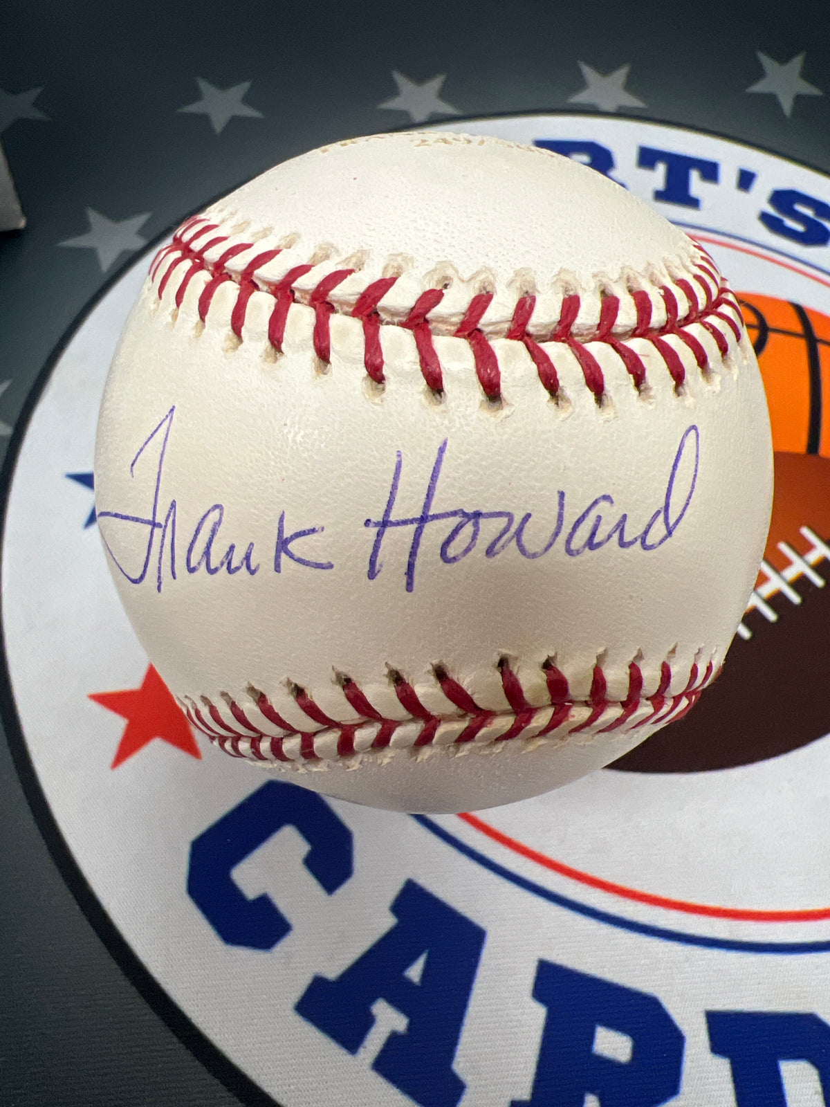 Frank Howard OMLB Autographed Baseball Absolute Memorabilia /500