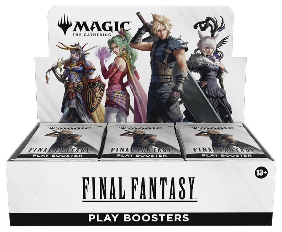 Magic The Gathering Final Fantasy Play Booster Display