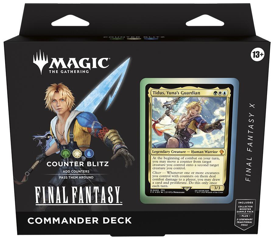 Magic The Gathering Final Fantasy Commander Deck