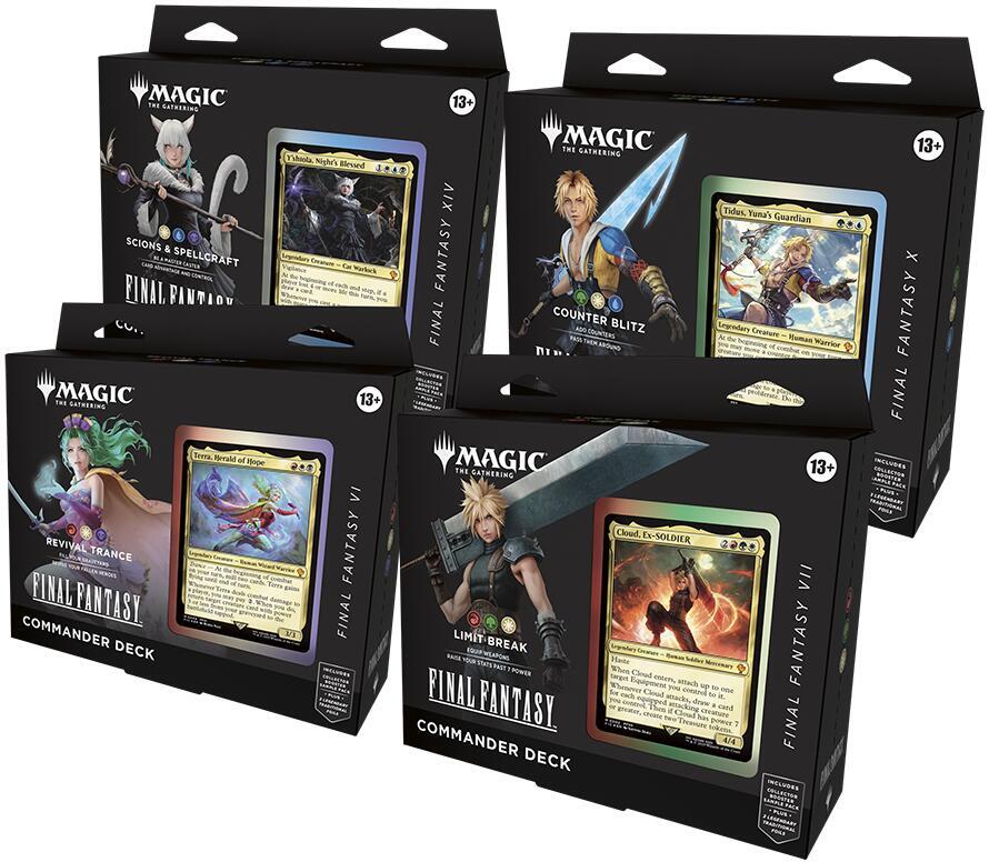 Magic The Gathering Final Fantasy Commander Deck