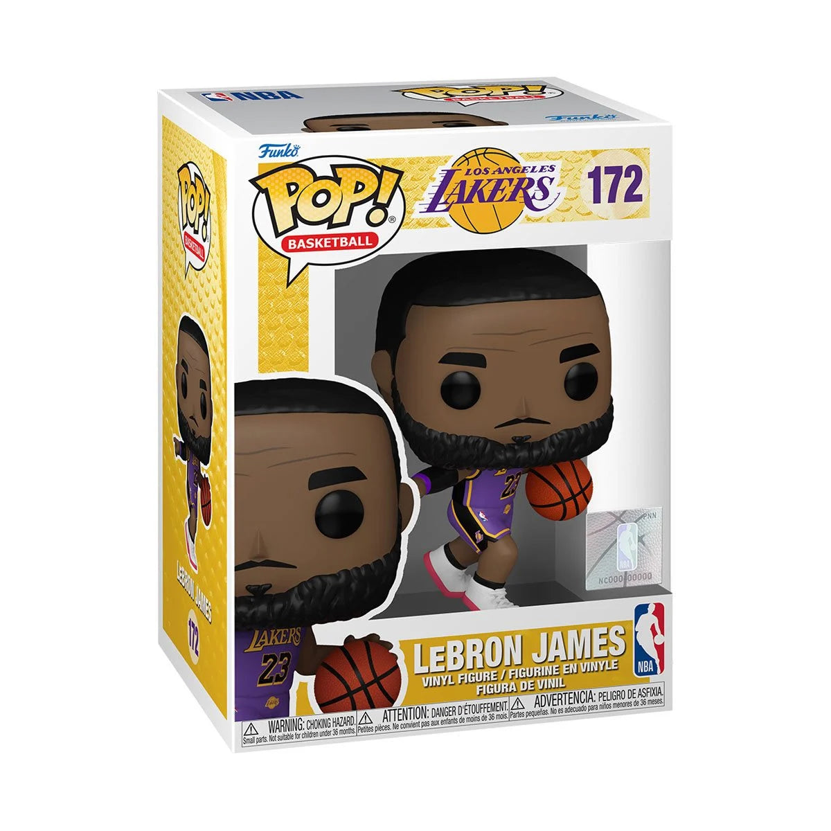 Lebron James Funko Pop Basketball 172 W/ Protector
