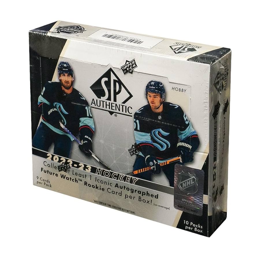 2022/23 Upper Deck SP Authentic Hockey Hobby Box