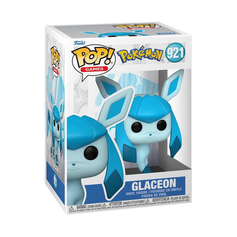 Glaceon Funko Pop Pokemon 921 W/ Protector