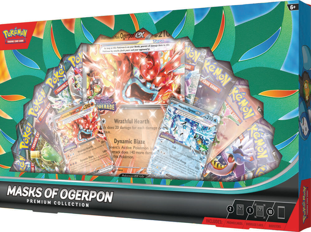 Pokemon Masks of Ogerpon ex Premium Collection Box