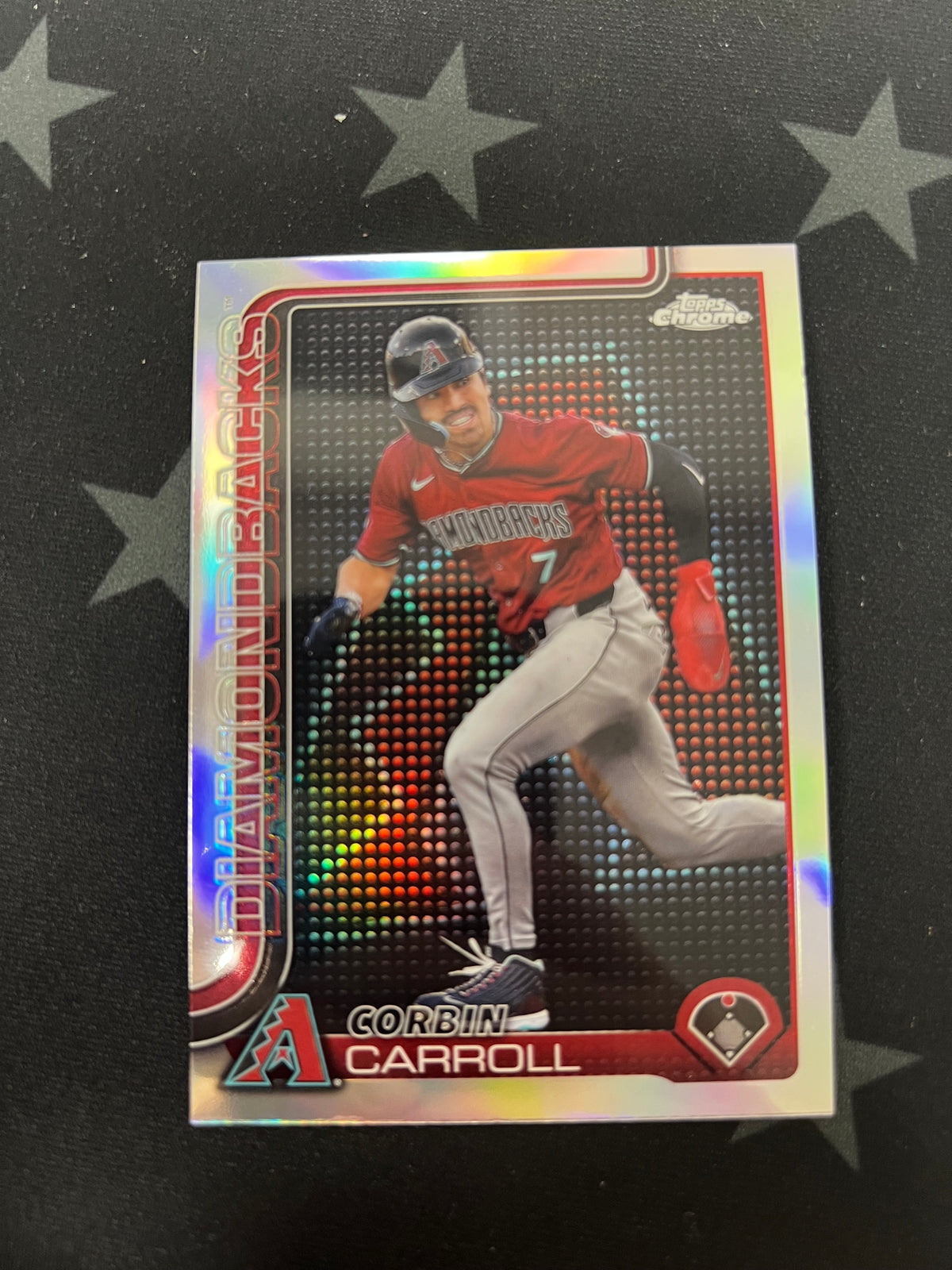 2025 Topps Chrome Corbin Carroll  #268 Lightboard SSP Diamondbacks