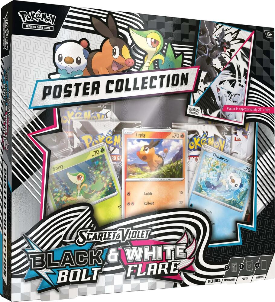 Pokemon Unova Poster Collection 6 Box Case