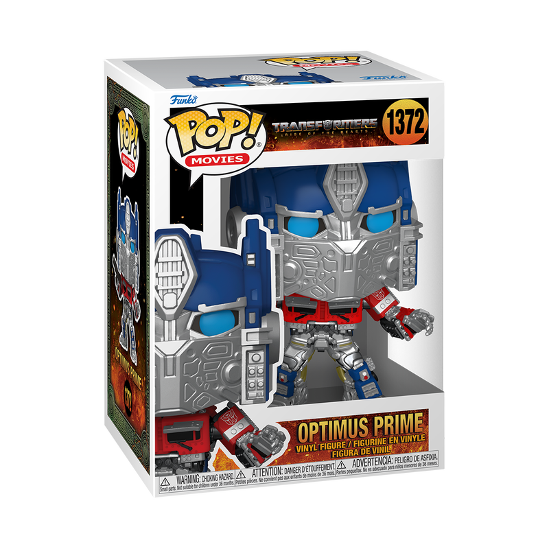 Optimus Prime Funko Pop Transformers Rise of the Beasts 1372 W/ Protector