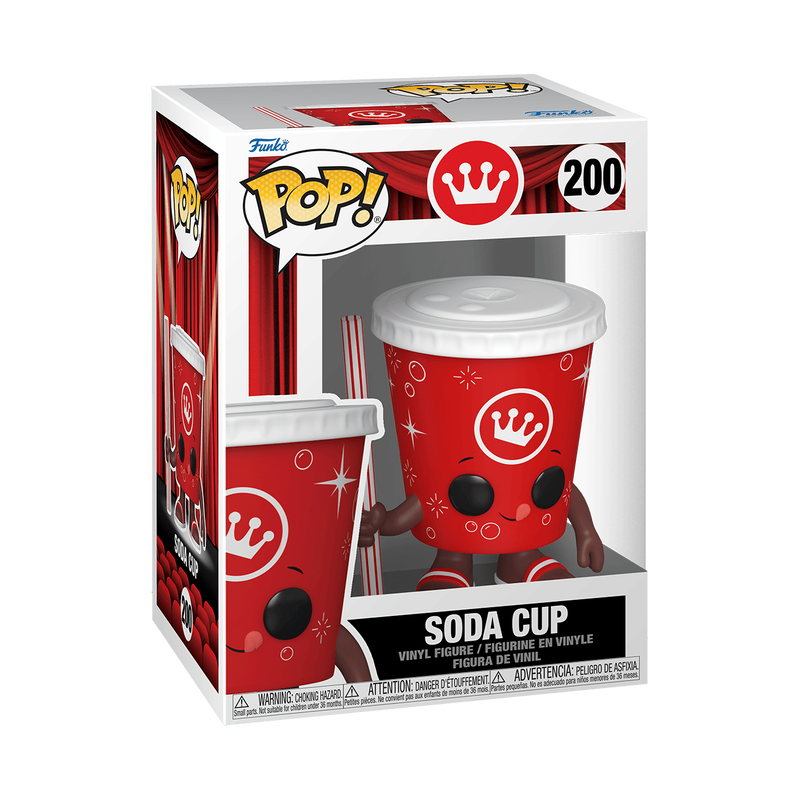 Soda Cup Funko Pop Funko Theaters 200 W/ Protector