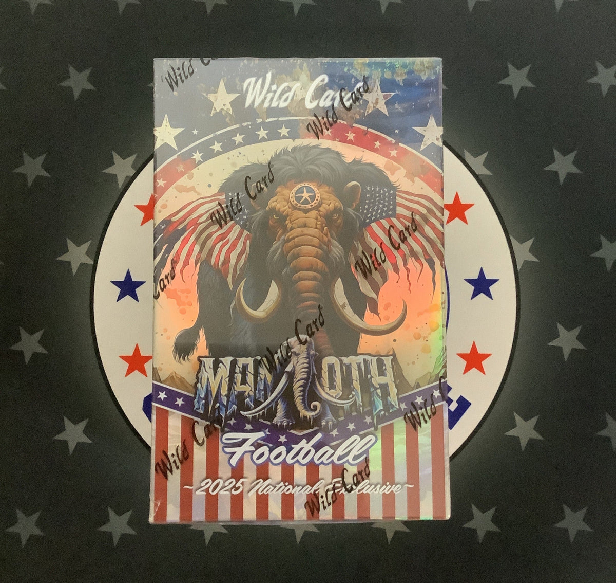 2025 Wild Card Americana Mammoth Football Box - NSCC Exclusive