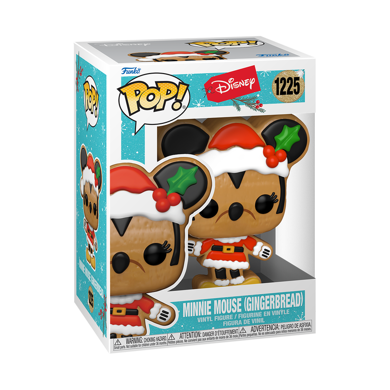 Minnie Mouse Funko Pop Disney Holiday 1225 W/ Protector