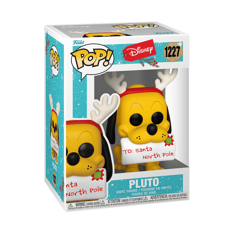 Pluto Funko Pop Disney Holiday 1227 W/ Protector
