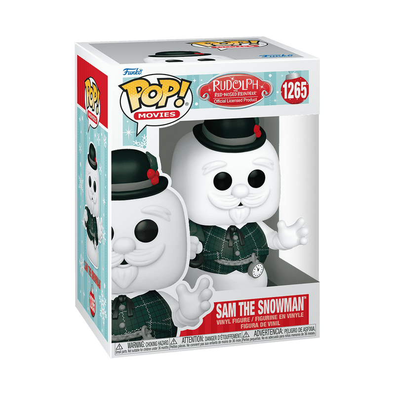 Sam The Snowman Funko Pop Rudolph 1265 W/ Protector