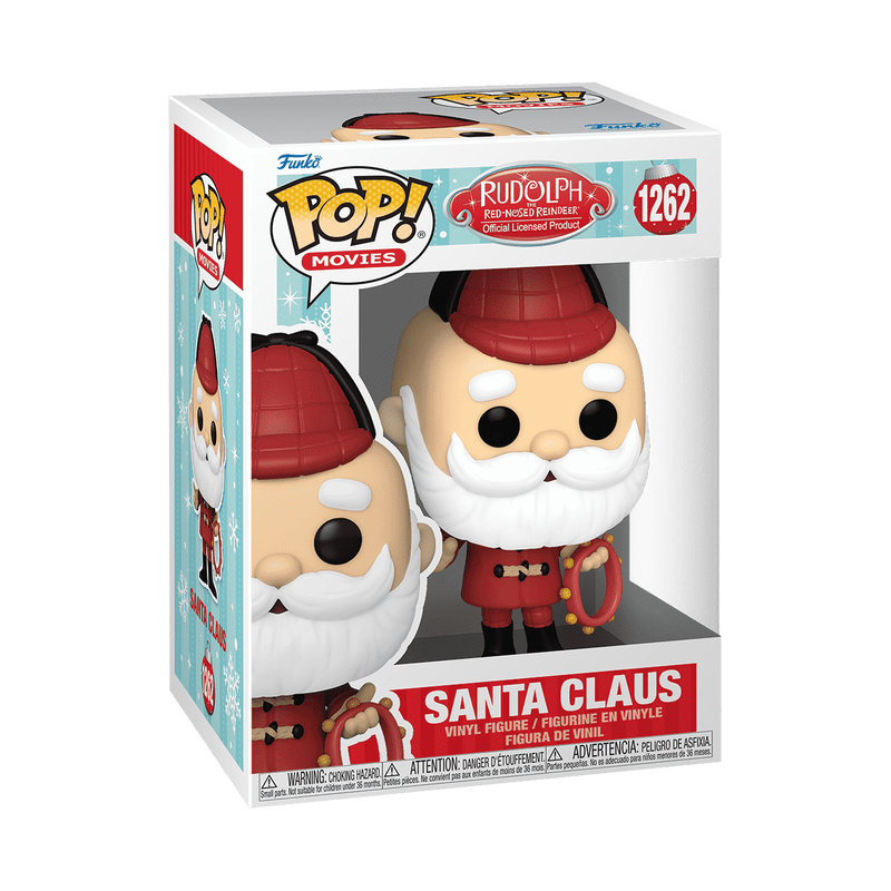 Santa Claus Funko Pop Rudolph 1262 W/ Protector