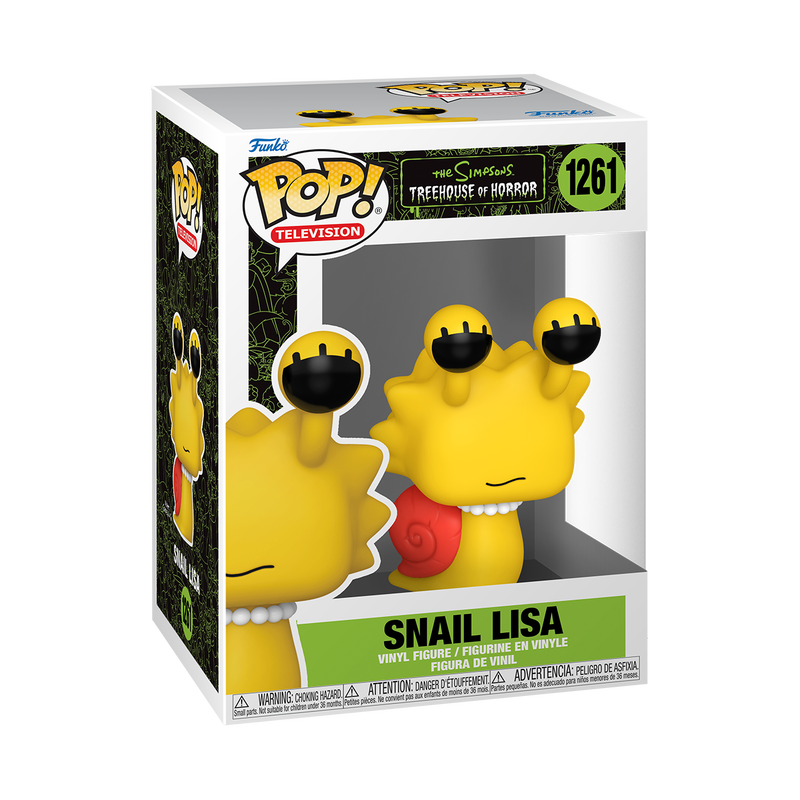 Snail Lisa Funko Pop The Simpsons 1261 W/ Protector