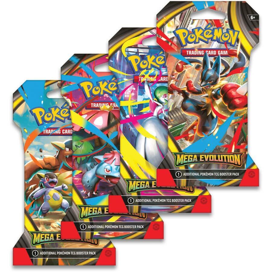 Pokemon Mega Evolution Booster Sleeved Pack Pokemon Mega Evolution Booster Sleeved Pack