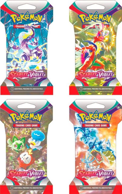 Pokemon Scarlet &amp; Violet Sleeved Booster Pack