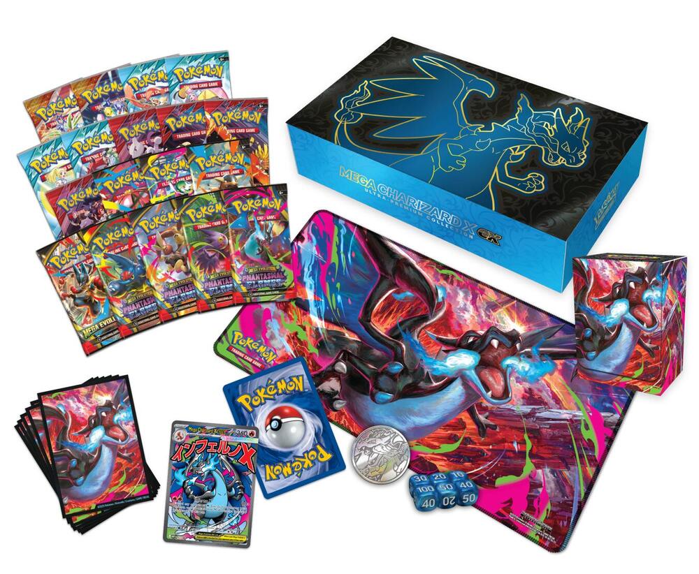 Pokemon Mega Charizard X ex Ultra Premium Collection Box *PRESALE*