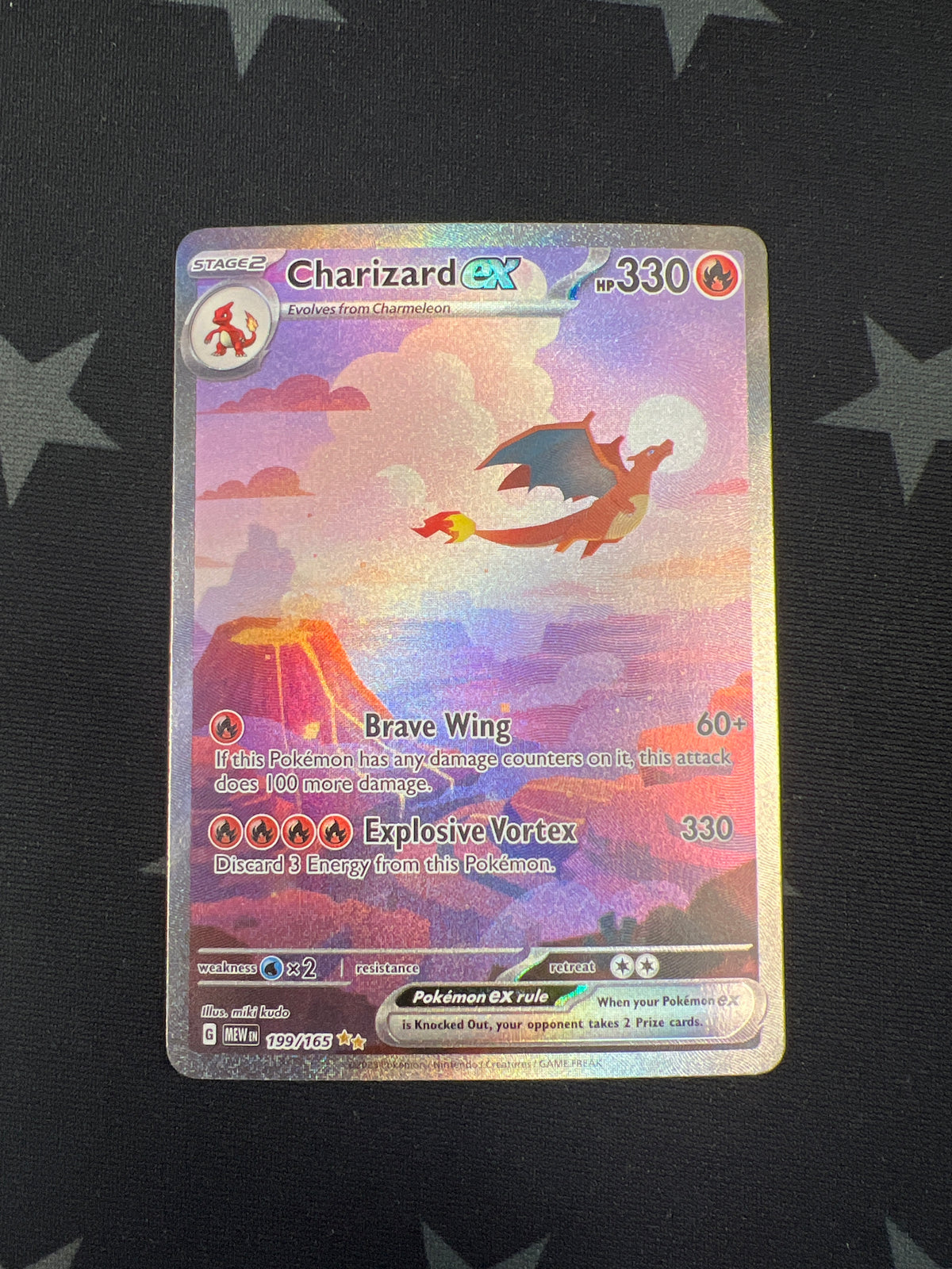 Charizard ex Pokemon Card (S&amp;V 151 199/165) Special Illustration Rare