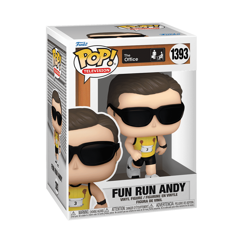 Fun Run Andy Funko Pop Television 1393 W/ Protector