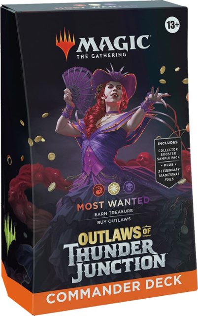 Magic The Gathering Outlaws of Thunder Junction Commander Deck