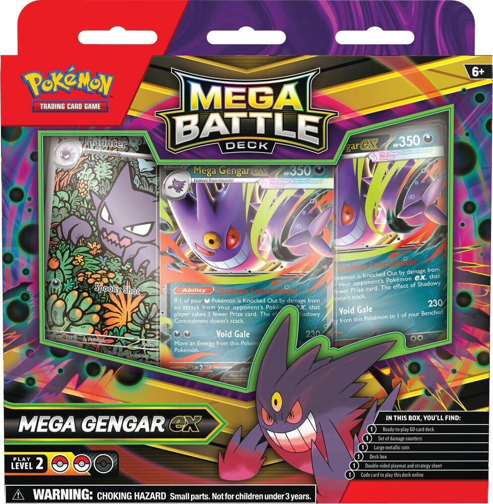 Pokemon Mega Battle Deck Mega Gengar ex *PRESALE*