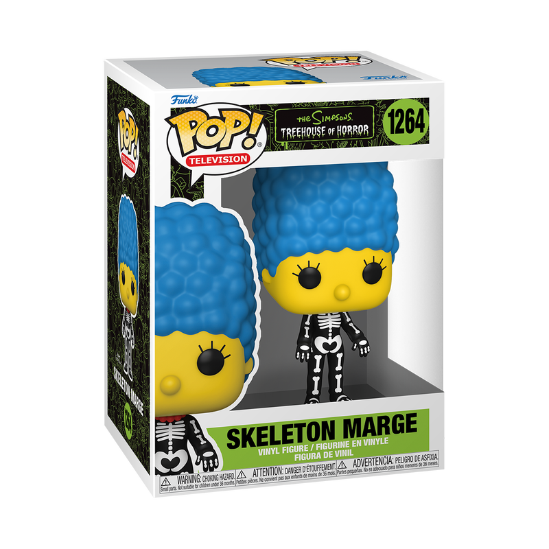 Skeleton Marge Funko Pop The Simpsons 1264 W/ Protector