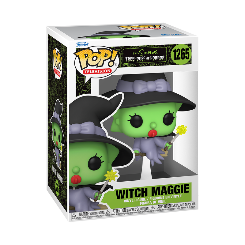 Witch Maggie Funko Pop The Simpsons 1265 W/ Protector