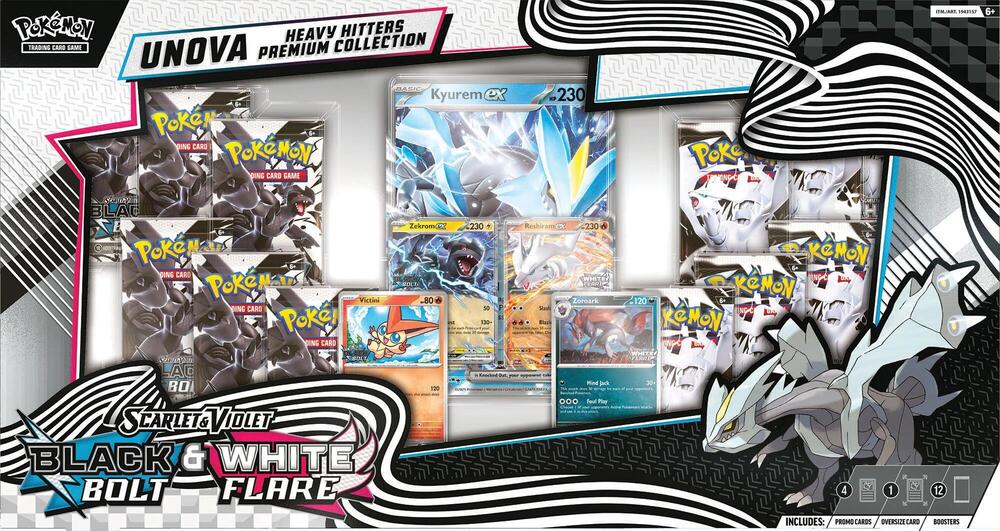 Pokemon Unova Heavy Hitters Premium Collection Box