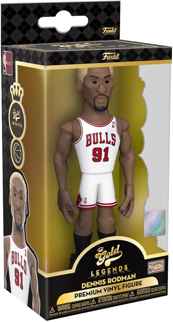 Dennis Rodman Gold Legends 5" Funko Pop NBA