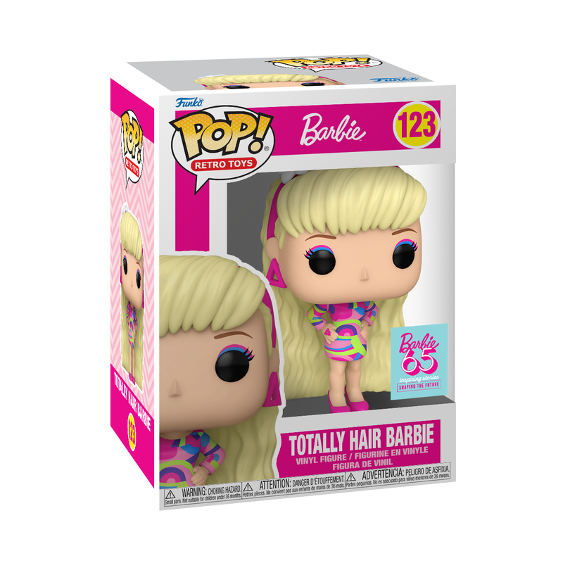 Totally Hair Barbie Funko Pop 123 W/ Protector